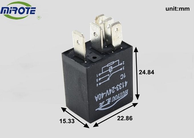 General 24 Volt Automotive Micro Relay Amp 40a